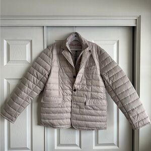 Robert Graham Beige Quilted Jacket